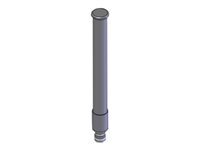 Cisco Aironet Dual-Band Omnidirectional Antenna - Antenne - 7 dBi (for 5 GHz), 4 dBi (for 2,4 GHz) - rundtstrålende - utendørs - grå AIR-ANT2547VG-N=