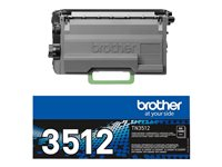 Brother TN3512 - Svart - original - tonerpatron - for Brother DCP-L6600, HL-L6250, L6300, L6400, L6450, MFC-L6800, L6900, L6950, L6970 TN3512