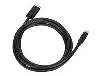 Targus - USB-kabel - USB-C (hann) til USB-C (hann) skrubar - 1.8 m - svart - for P/N: DOCK191USZ, DOCK430EUZ, DOCK430USZ ACC1122GLX