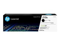 HP 219A - Svart - original - LaserJet - tonerpatron (W2190A) - for P/N: 499Q6F#BAZ, 499Q7F#BAZ, 499Q8F#ABF, 499Q8F#B19, 499Q8F#BAZ, 499R0F#BAZ, 8D7L0A#BAZ W2190A