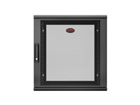 APC NetShelter WX AR112SH6 - Skap - veggmonterbar - svart - 12U - 19" AR112SH6