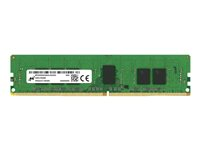 Micron - DDR4 - modul - 8 GB - DIMM 288-pin - 3200 MHz / PC4-25600 - CL22 - 1.2 V - registrert - ECC MTA9ASF1G72PZ-3G2R