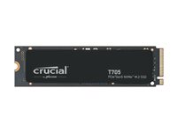 Crucial T705 - SSD - kryptert - 1 TB - intern - M.2 2280 - PCI Express 5.0 (NVMe) - TCG Opal Encryption 2.01 CT1000T705SSD3