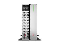 APC Smart-UPS On-Line 1000VA - UPS (kan monteres i rack) (høy tetthet) - AC 220/230 V - 900 watt - 1000 VA - litiumion - utgangskontakter: 8 - 4U - 1.83 m kabel - svart, sølv SRTL1000RM4UXLI-NC