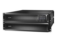 APC Smart-UPS X 2200 Rack/Tower LCD - UPS (rackmonterbar/ekstern) - AC 230 V - 1980 watt - 2200 VA - Ethernet 10/100, RS-232, USB - utgangskontakter: 11 - 2U - svart - med APC UPS Network Management Card - for P/N: AR3003, AR3003SP, AR3006, AR3006SP, AR3103, AR3103SP, AR3106, AR3106SP, AR9300SP SMX2200R2HVNC