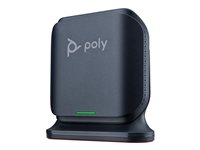 Poly Rove B2 - Trådløs telefonbasestasjon / VoIP telefonbasestasjon med anrops-ID/samtale venter - DECT - treveis anropskapasitet - SIP, SIP v2, SIP over TLS, SIP over UDP, SIP over TCP, SDP, RTCP, RTP - svart 8J8W3AA#ABB