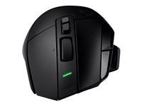 Logitech G G502 X PLUS - Mus - optisk - 11 knapper - trådløs - 2.4 GHz - USB Logitech LIGHTSPEED-mottaker - svart 910-006163