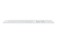 Apple Magic Keyboard with Touch ID and Numeric Keypad - Tastatur - trådløs - Bluetooth - QWERTY - USA MK2C3LB/A