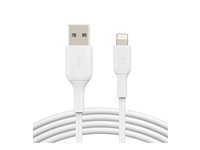 Belkin BOOST CHARGE - Lightning-kabel - Lightning hann til USB hann - 1 m - hvit CAA001BT1MWH