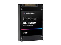 WD Ultrastar DC SN655 WUS5EA1A1ESP7E3 - SSD - 15.36 TB - intern - 2.5" - U.3 PCIe 4.0 (NVMe) 0TS2463