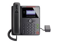 Poly Edge B10 - VoIP-telefon med anrops-ID/samtale venter - 5-veis anropskapasitet - SIP, SDP - 8 linjer - svart 84C19AA#ABB