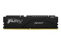 Kingston FURY Beast - DDR5 - modul - 8 GB - DIMM 288-pin - 5600 MHz / PC5-44800 - CL36 - 1.25 V - ikke-bufret - on-die ECC - svart KF556C36BBE-8