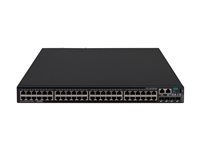 HPE FlexNetwork 5140 HI - Switch - 1-spors - L3 - Styrt - 48 x 10/100/1000 + 4 x 10 Gigabit SFP+ - luftflyt fra side til bakside - rackmonterbar - PoE+ R9L64A