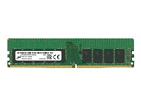 Micron - DDR4 - modul - 32 GB - DIMM 288-pin - 3200 MHz / PC4-25600 - CL22 - 1.2 V - ikke-bufret - ECC MTA18ASF4G72AZ-3G2R