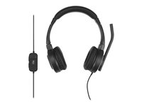 Kensington H1000 - Hodesett - on-ear - kablet - USB-C - svart K83450WW