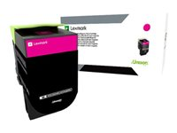 Lexmark 800X3 - Ekstra høy ytelse - magenta - original - tonerpatron LCCP - for Lexmark CX510de, CX510de SPR Columbia, CX510dhe, CX510dthe 80C0X30