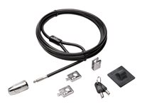 Kensington Desktop and Peripherals Locking Kit 2.0 - Supervisor Keyed - System, sikkerhetssett - 2.44 m K64425S