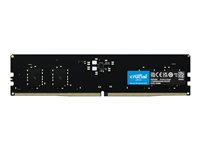 Crucial - DDR5 - modul - 8 GB - DIMM 288-pin - 5600 MT/s / PC5-44800 - CL46 - 1.1 V - ikke-bufret - on-die ECC - svart CT8G56C46U5