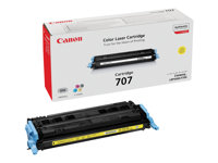 Canon 707Y - Gul - original - tonerpatron - for i-SENSYS LBP5000, LBP5100; Laser Shot LBP-5000, 5100 9421A004