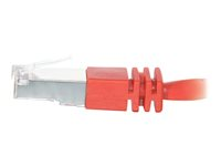 C2G Cat5e Booted Shielded (STP) Network Patch Cable - Koblingskabel - RJ-45 (hann) til RJ-45 (hann) - 10 m - STP - CAT 5e - formstøpt - rød 83800