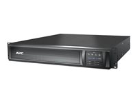 APC Smart-UPS X SMX1500RM2UC - UPS (rackmonterbar/ekstern) - AC 120 V - 1350 watt - 1500 VA - USB, serial, Ethernet - utgangskontakter: 8 SMX1500RM2UC