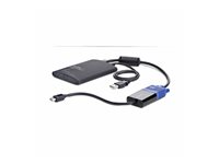 StarTech.com Portable Laptop Crash Cart Adapter, USB/VGA/Mini DisplayPort KVM Console, File Transfer and Video Capture - KVM-svitsj - 1 x KVM port(s) - 1 lokalbruker - stasjonær - TAA-samsvar NOTECONS02-VGA-MDP