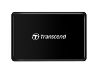 Transcend RDF8K2 - Kortleser (SDHC, SDHC UHS-I, SDXC, SDXC UHS-I, microSDHC, microSDHC UHS-I, microSDXC, microSDXC UHS-I, CF) - USB 3.1 Gen 1 TS-RDF8K2