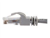 C2G Cat6 Booted Unshielded (UTP) Crossover Patch Cable - Krysskabel - RJ-45 (hann) til RJ-45 (hann) - 5 m - UTP - CAT 6 - formstøpt, uten hindringer, flertrådet - grå 83510