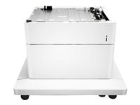 HP Paper Feeder and Stand - skriversokkel med mediemater - 550 ark P1B10A