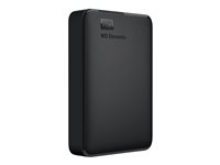 WD Elements Portable WDBU6Y0040BBK - Harddisk - 4 TB - ekstern (bærbar) - USB 3.0 WDBU6Y0040BBK-WESN