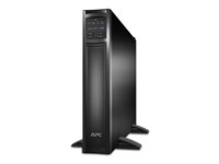 APC Smart-UPS X 2200 Rack/Tower LCD - UPS (rackmonterbar/ekstern) - AC 208/240 V - 1980 watt - 2200 VA - enkeltfase - Ethernet 10/100, RS-232, USB - utgangskontakter: 11 - 2U - svart - APC Take-Back - med APC UPS Network Management Card SMX2200R2HVNC