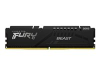 Kingston FURY Beast - DDR5 - modul - 8 GB - DIMM 288-pin - 5600 MHz / PC5-44800 - CL40 - 1.25 V - ikke-bufret - on-die ECC KF556C40BB-8