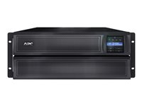 APC Smart-UPS X 2200 Rack/Tower LCD - UPS (rackmonterbar/ekstern) - AC 230 V - 1980 watt - 2200 VA - Ethernet 10/100, RS-232, USB - utgangskontakter: 12 - 4U - svart - med APC UPS Network Management Card - for P/N: AR106SH6, AR109SH6, AR112SH6, AR3006, AR3006SP, AR3103, AR3103SP, AR3106, AR3106SP SMX2200HVNC