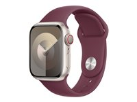 Apple - Bånd for smart armbåndsur - 41 mm - M/L-størrelse - morbær MT343ZM/A