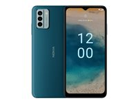 Nokia G22 - 4G smarttelefon - dobbelt-SIM - RAM 4 GB / Internminne 64 GB - microSD slot - 6.52" - 1200 x 720 piksler (90 Hz) - 3x bakkamera 50 MP, 2 MP, 2 MP - front camera 8 MP - laguneblå 101S0609H017