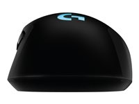 Logitech Wireless Gaming Mouse G703 LIGHTSPEED with HERO 16K Sensor - Mus - optisk - 6 knapper - trådløs, kablet - USB, 2.4 GHz - USB Logitech LIGHTSPEED-mottaker 910-005640