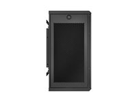 APC NetShelter WX AR106VI - Skap - veggmonterbar - svart - 6U - 19" AR106VI