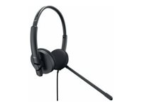 Dell Stereo Headset WH1022 - Hodesett - kablet - USB DELL-WH1022