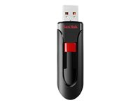 SanDisk Cruzer Glide - USB-flashstasjon - 128 GB - USB 2.0 SDCZ60-128G-B35