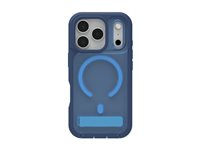 ZAGG Rainier Snap - Baksidedeksel for mobiltelefon - robust - stativ + kamerakontrollknapp - MagSafe-samsvar - grafen - kobaltblå horisont - for Apple iPhone 17 Pro Max 702320840