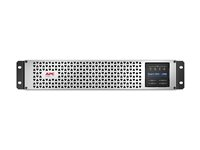 APC Smart-UPS Li-Ion 1000VA Short Depth with SmartConnect - UPS (kan monteres i rack) - AC 220/230/240 V - 800 watt - 1000 VA - RS-232, USB - utgangskontakter: 6 - 2U - svart - for P/N: AR106V, AR4018SPX432, AR4024SP, AR4024SPX429, AR4024SPX431, AR4024SPX432 SMTL1000RMI2UC