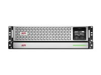 APC Smart-UPS SRT 2200VA RM - UPS (rackmonterbar/ekstern) - AC 220/230/240 V - 1.98 kW - 2200 VA - RS-232 - utgangskontakter: 8 - PFC - 3U - svart SRTL2200RMXLI