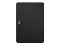 Seagate Expansion STKM5000400 - Harddisk - 5 TB - ekstern (bærbar) - USB 3.0 - svart - med Seagate Rescue Data Recovery STKM5000400