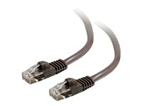 C2G Cat5e Booted Unshielded (UTP) Network Patch Cable - Koblingskabel - RJ-45 (hann) til RJ-45 (hann) - 5 m - UTP - CAT 5e - formstøpt, uten hindringer, flertrådet - brun 83677