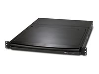 APC LCD Console - KVM-konsoll med KVM-svitsj - 16 porter - PS/2 - 17" - kan monteres i rack - VGA - svart - 1U - for P/N: SMTL2K2RM2UCLNC, SMX1500RM2UCNC, SMX2KR2UX145, SMX3KR2UNCX145, SMX750C, SMX750CUS AP5816