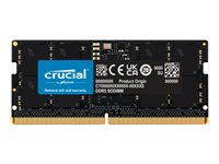 Crucial - DDR5 - modul - 16 GB - SO DIMM 262-pin - 5600 MT/s / PC5-44800 - CL46 - 1.1 V - ikke-ECC CT16G56C46S5