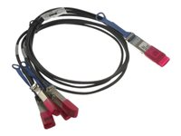 Dell 100GbE Direct Attach - Utbruddskabel - QSFP28 (hann) til QSFP28 (hann) - 3 m - toakset - passiv - for PowerEdge FC640, R530, R540, R630, R730, R740, R7415, R830; PowerSwitch S4112, S5212 470-ABQB