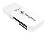 Transcend RDF5 - Kortleser (microSD, SDHC, microSDHC, SDXC, microSDXC, SDHC UHS-I, SDXC UHS-I, microSDHC UHS-I, microSDXC UHS-I) - USB 3.0 TS-RDF5W