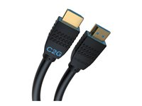 C2G 15ft (4.5m) C2G Performance Series Ultra Flexible High Speed HDMI Cable - 4K 60Hz In-Wall, CMG (FT4) Rated - High Speed - HDMI-kabel med Ethernet - HDMI hann til HDMI hann - 4.6 m - svart - 4K 60Hz støtte, toretnings C2G10400