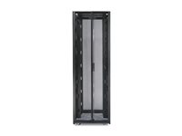 APC NetShelter SX Enclosure with Roof and Sides - Rack - svart - 42U - 19" AR3350